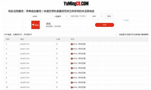 域名大全查询_电子域名大全查询
