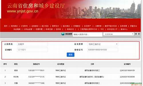 住房和城乡建设厅证件查询_安徽省住房和城乡建设厅证件查询